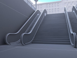 modular city 3Dモデル
