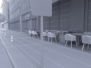 modular city 3Dモデル