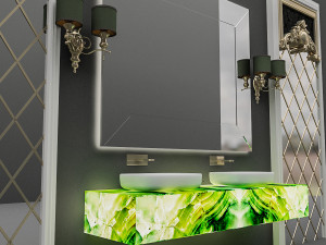 classic sink Modello 3D