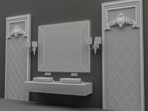 classic sink 3D Model