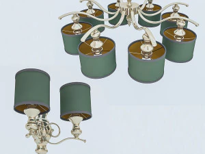 classical lamp 3D Model