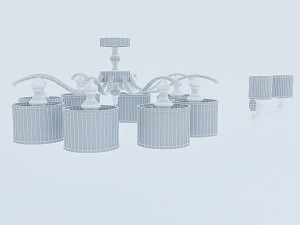 classical lamp Modello 3D