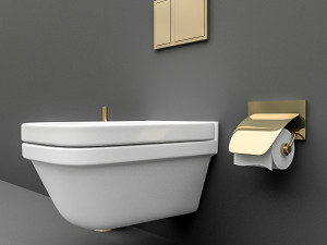 toilet set 3D Model
