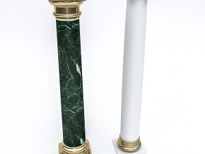 classic columns 2 3D 모델