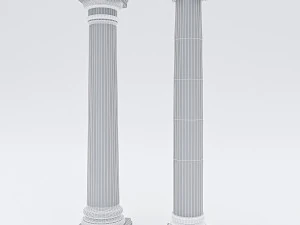 classic columns 2 3D Model