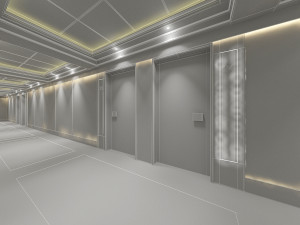 corridor 3Dモデル