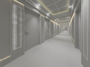 corridor 3Dモデル