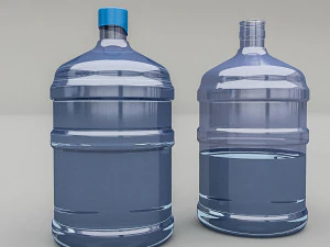 玻璃瓶3D模型 3D 模型