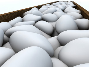 decorative pebbles Modelo 3D