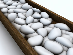 decorative pebbles Modelo 3D