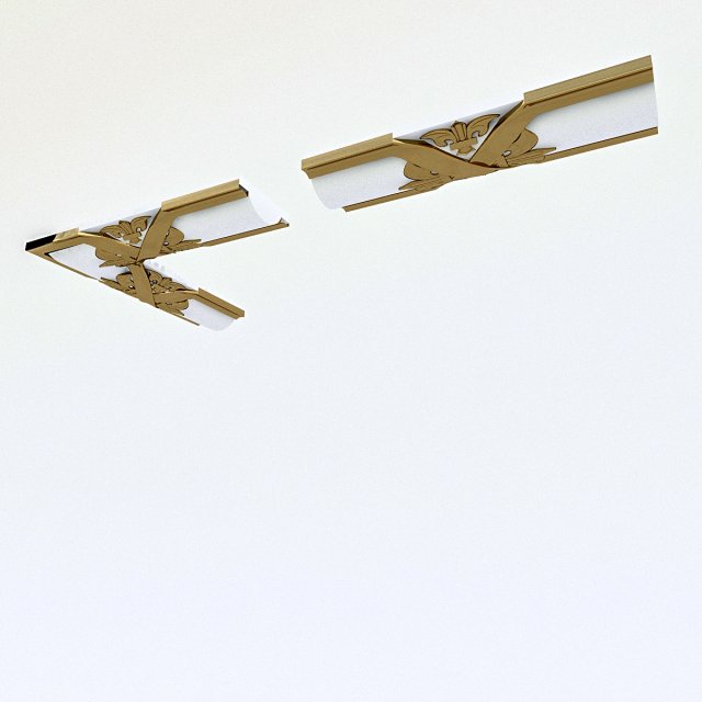 Classic patterned lath 3Dモデル .c4d .max .obj .3ds .fbx .stl .blend 