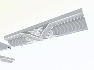 Classic patterned lath 3Dモデル