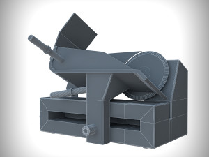 slicing machine 3D मॉडल