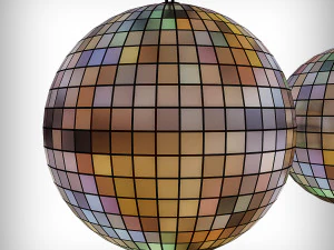 3d disco ball 3D Model