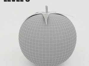3d tomato model 3D Model