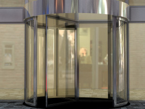 revolving door Modelo 3D