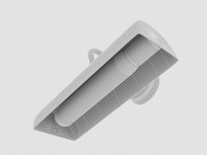 3d loft wall light Modelo 3D