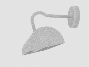 3d loft wall light Modelo 3D