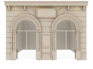 classic building 2 3D 모델