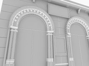 classic building 2 3D Model
