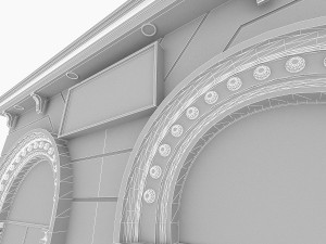 classic building 2 Model 3D