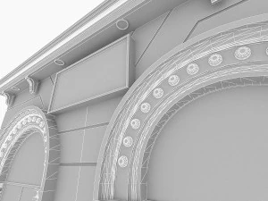 classic building 2 3D Model