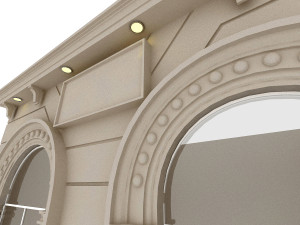 classic building 2 Model 3D
