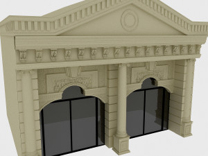 classic building Model 3D
