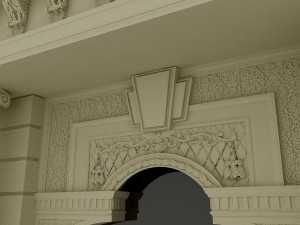 classic building Model 3D