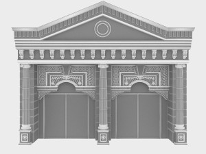 classic building Model 3D