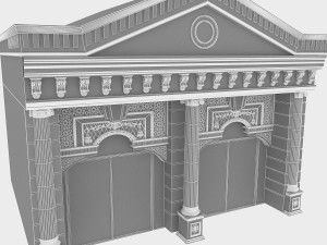 classic building Model 3D
