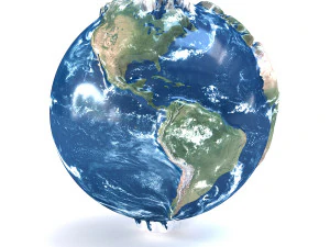 3d earth model 3D Model
