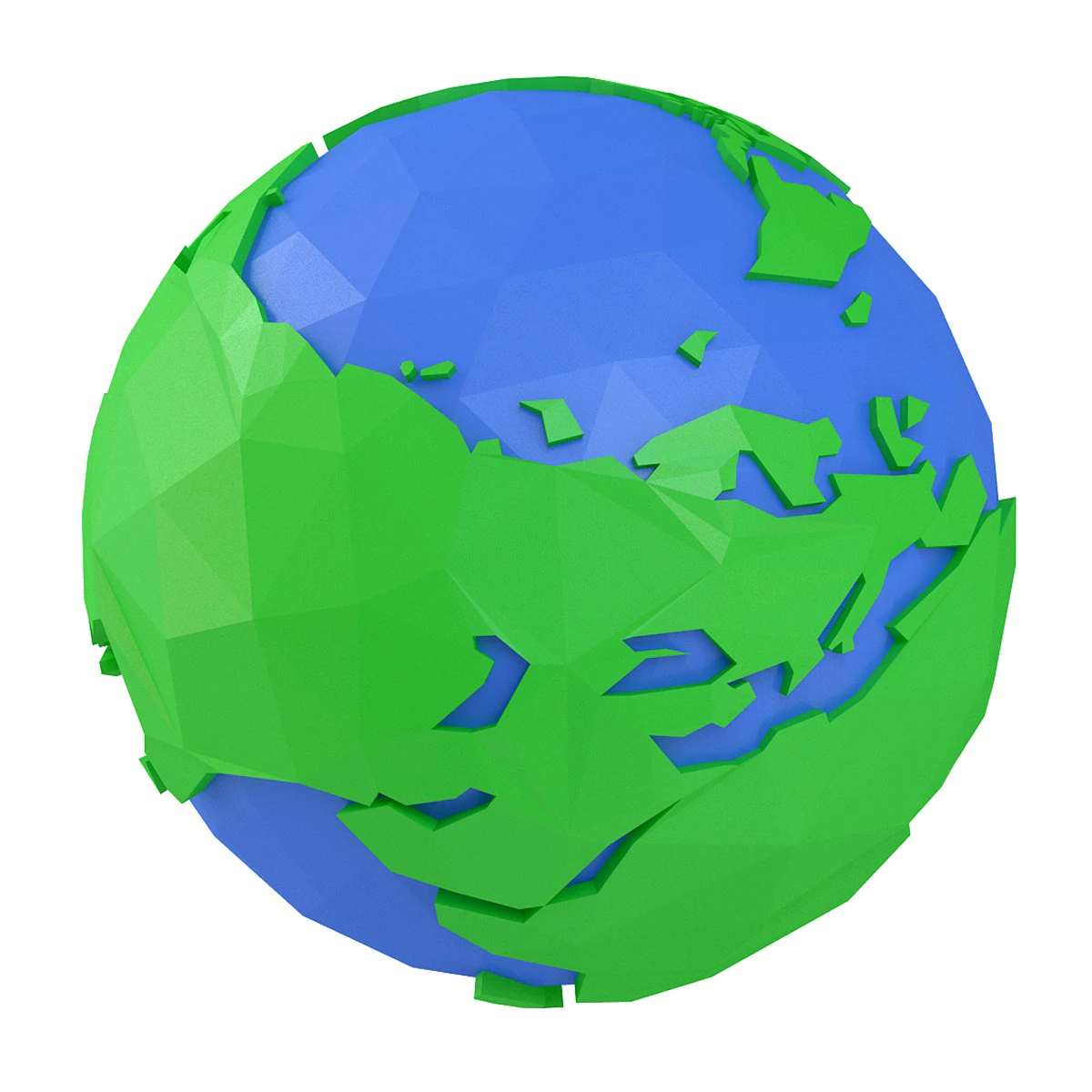 earth 3D Model .c4d .max .obj .3ds .fbx .stl .blend 