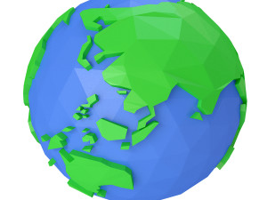 earth 3Dモデル