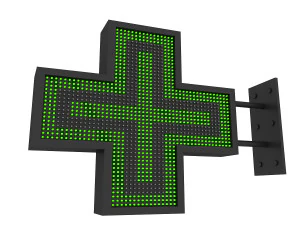 pharmacy sign 3D Model