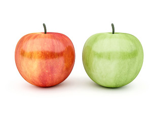 3d apple model Model 3D