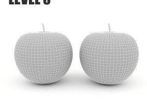 3d apple model 3D-Modell