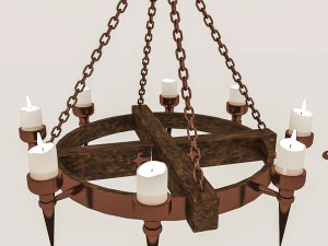 luz de techo contempor&aacute;nea 3d Modelo 3D