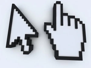 mouse icons 3D Model