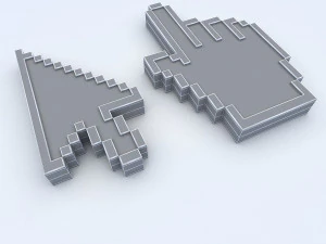 mouse icons 3D Model
