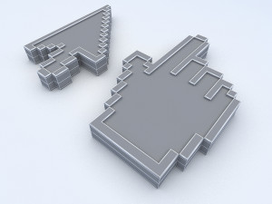 mouse icons 3D Модель