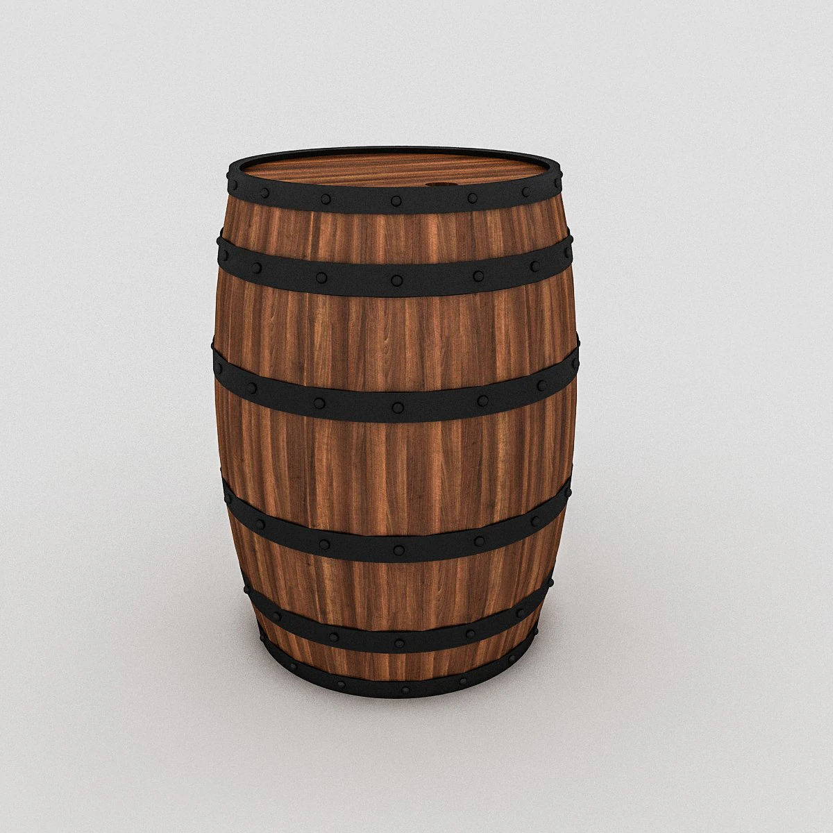 cask 3D Model .c4d .max .obj .3ds .fbx .stl .blend 