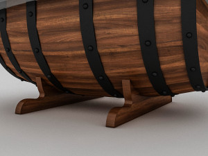 cask table 3D Model