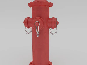 dirty fire hydrant 3D Model