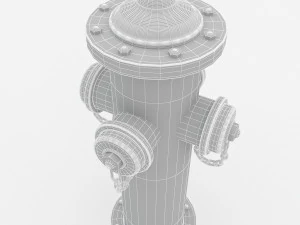 dirty fire hydrant 3D Model