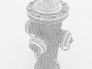 dirty fire hydrant 3D Model
