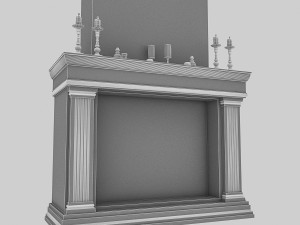 fireplace 01 3D Model