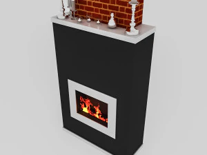 fireplace 01 3D Model