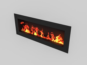 fireplace 02 Model 3D