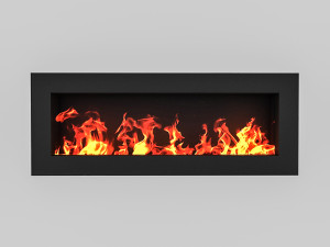 fireplace 02 Model 3D